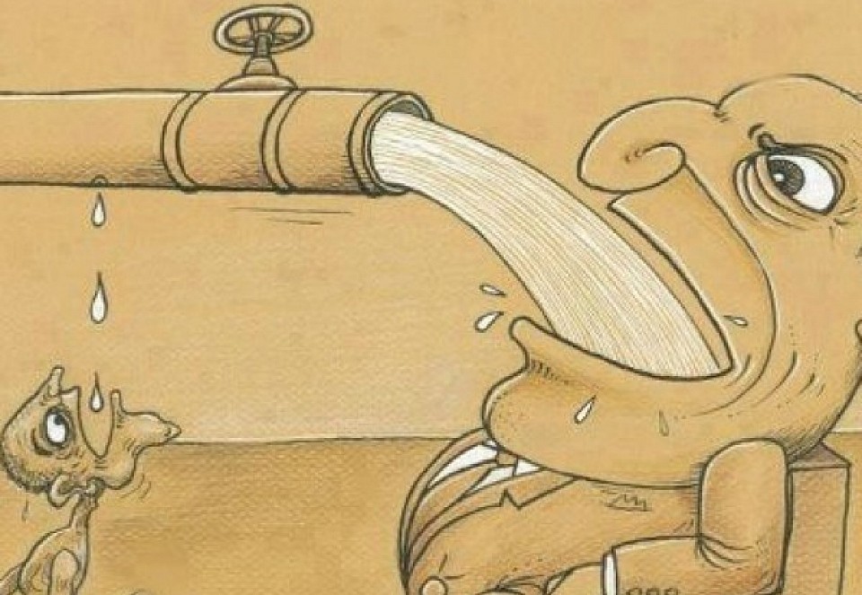 Imagen: Desigualdad social y democracia por Admin de liberaradio.com, abril 26, 2015.